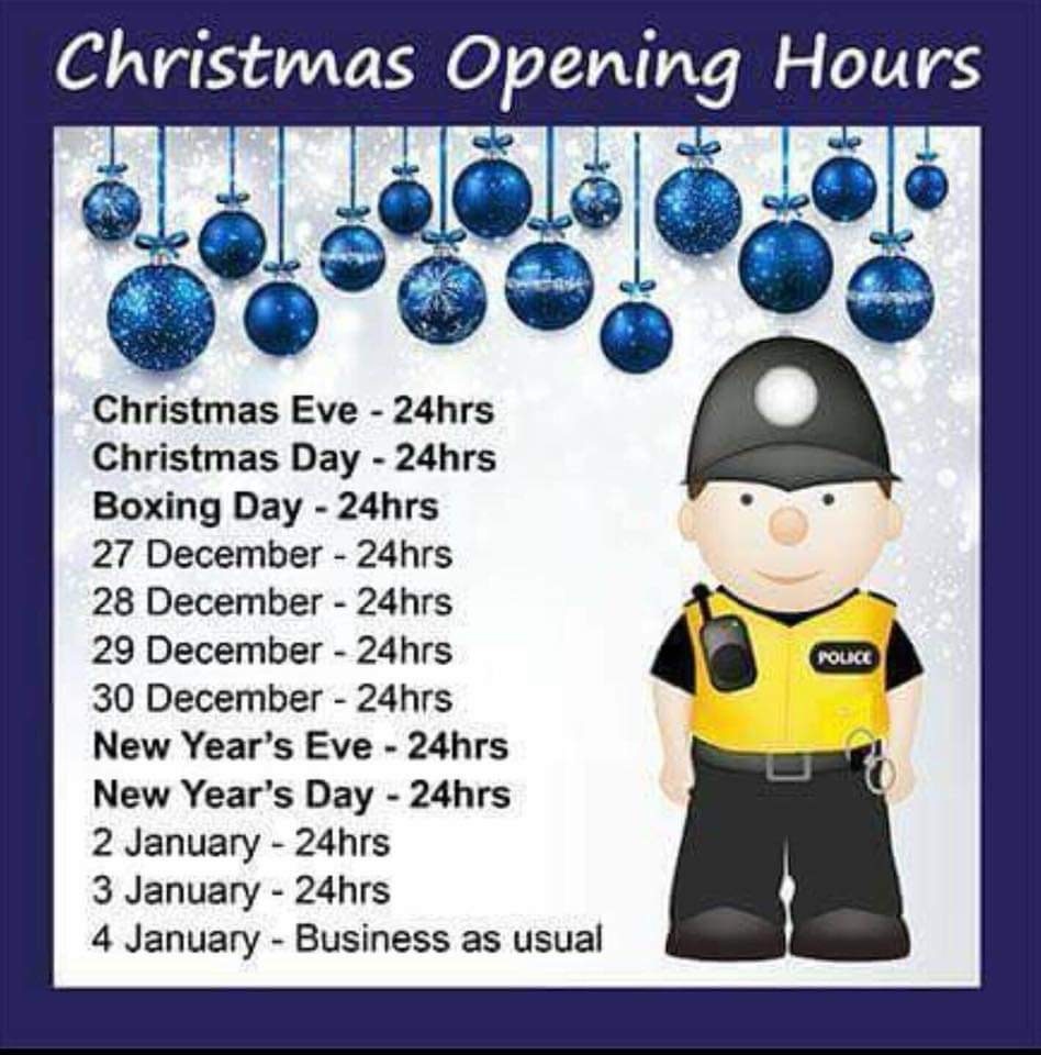WhitbyPol's tweet photo. 🎄 🎅🏽 Wishing you all a SAFE Merry Christmas 

To everyone working through this busy time to keep everyone safe,  'THANK YOU'  👏 

🎄 🎅🏽 #Enjoy #Merry Christmas🎄 🎅🏽 https://t.co/A4L13WAfPf