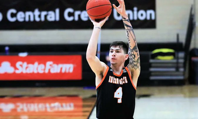 Emmit Taylor, III, (Yakama/Nez Perce) Drops 17 Points for Idaho State who Win 103-68 over Bethesda (CA)
#NativeAthlete #Yakama #NezPerce #ISU
 buff.ly/3J4wvYz