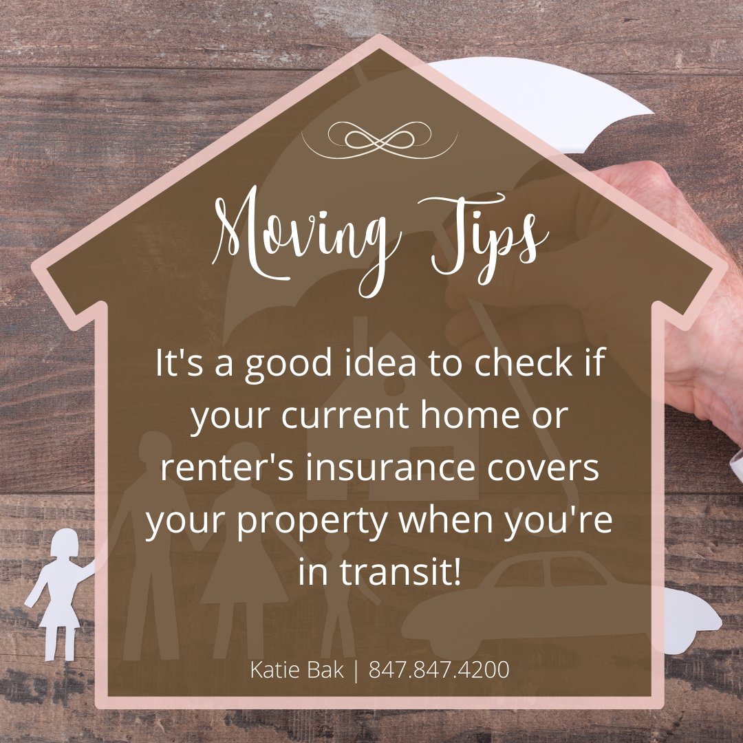 katiembak's tweet image. #MondayMovingTip - it's important to know what kind of insurance coverage you have or don't have when you're in transit from one home to another.
#Movingtips