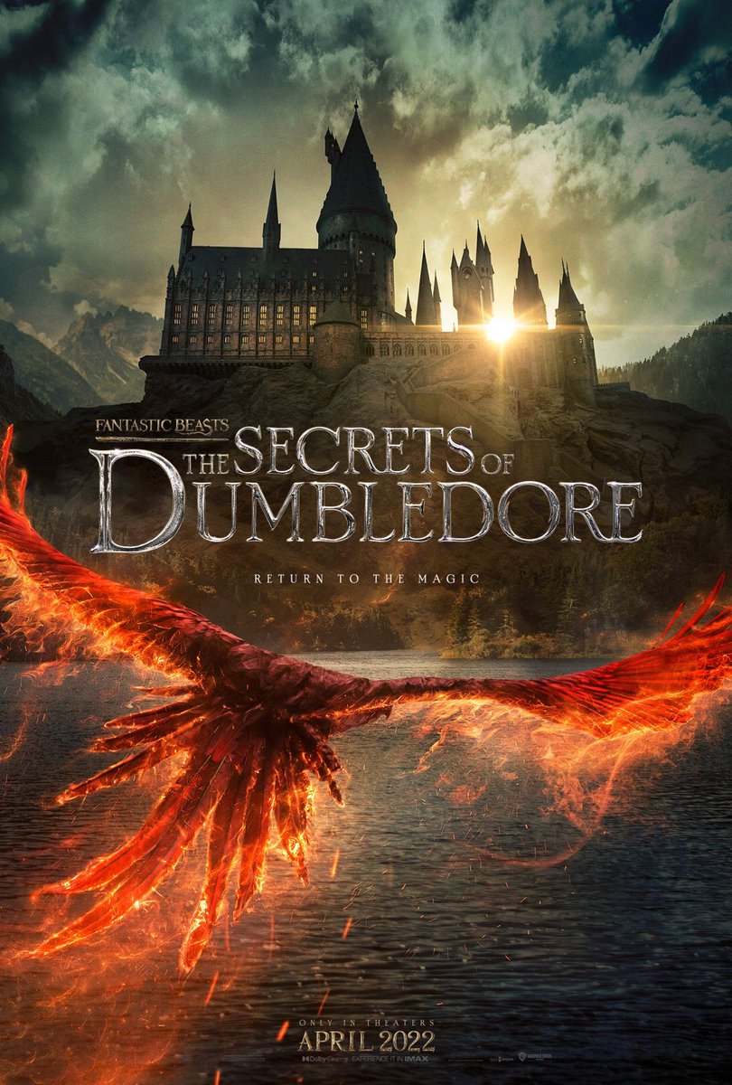 SeriesUpdateFR's tweet photo. Premiere affiche promotionnelle pour le film "Les Animaux Fantastiques: #LesSecretsDeDumbledore" qui sort le 13 avril 2022 au cinéma. https://t.co/4XvSerFHrJ