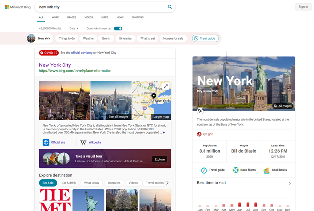 Microsoft Bing Dev on Twitter: 