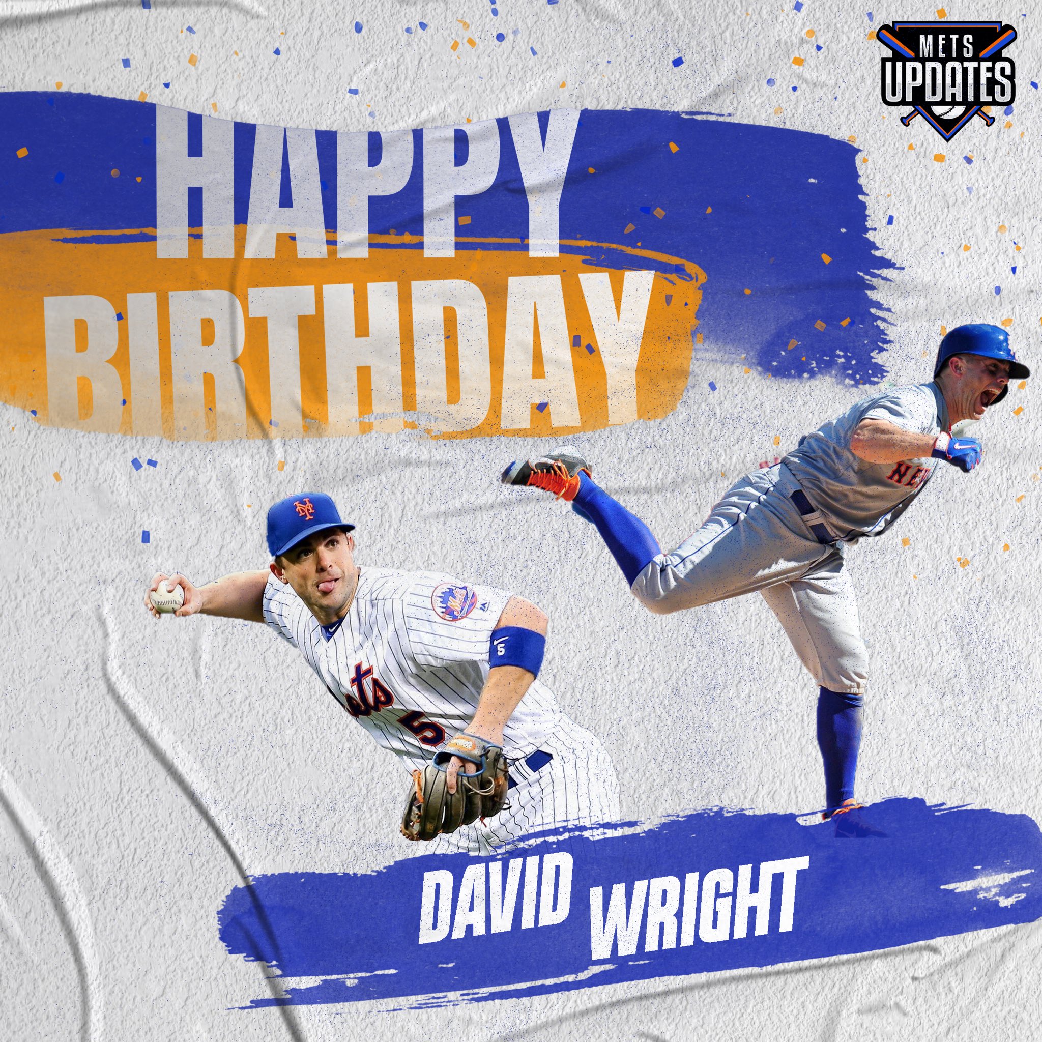 Happy birthday to my favorite Met of all-time. The Captain, David Wright  