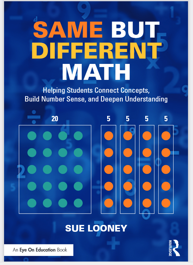 LooneyMath's tweet photo. Which book cover do you like best? So excited that this book will soon be available on preorder! Lots of empowering ideas and suggestions to help you use this routine - vote in the poll in the replies
@RoutledgeEOE #iteachmath #mtbos #samedifferentmath #looneymath https://t.co/xfxofVvTzn