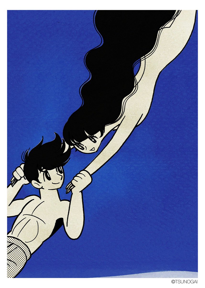 「」|つのがい■〜2023/3末グアム個展・ツアーのイラスト
