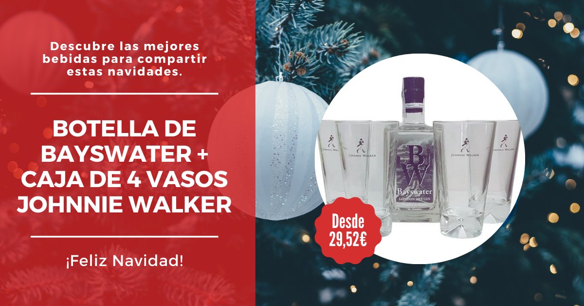 D5sentidos's tweet photo. 🎁 con la PROMOCIÓN Botella de BAYSWATER + Caja de 4 vasos JOHNNIE WALKER de regalo puedes disfrutar de estas fiestas con todo lo que necesitas.

https://t.co/WZONS6XqkY

#navidad #ginebra #feliznavidad #regalo #bebida #pasarconamigos #lomejorparati https://t.co/gWcimT763r