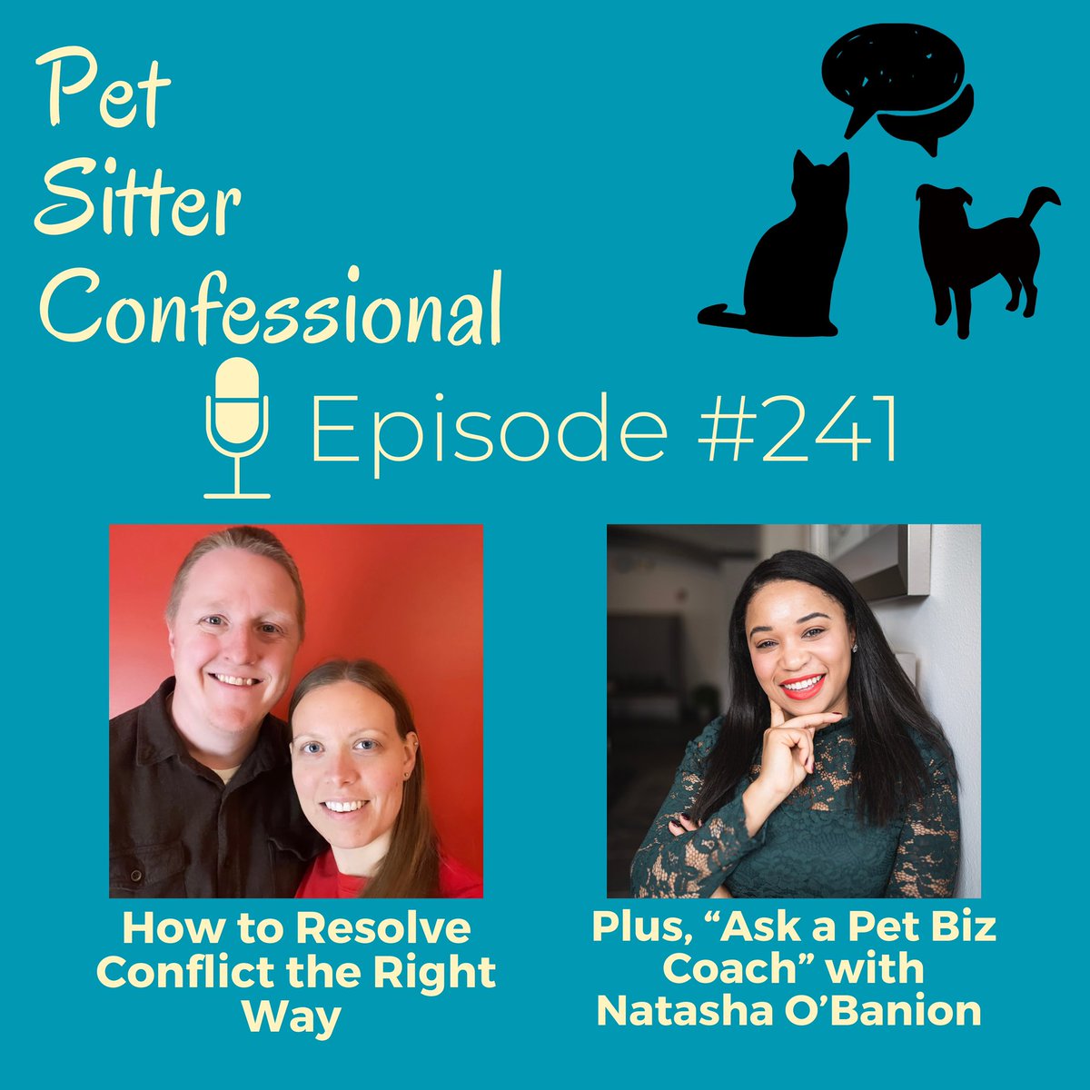 psconfessional's tweet photo. 🥊Whether you deal with clients, staff, or business partner, there are strategies for navigating a disagreement. We discuss the types of conflict resolution and what works for us. Natasha answers, “How do I be content vs. grow my business?” https://t.co/2n75E71S8x #petsitter https://t.co/VE7xuXNv7m