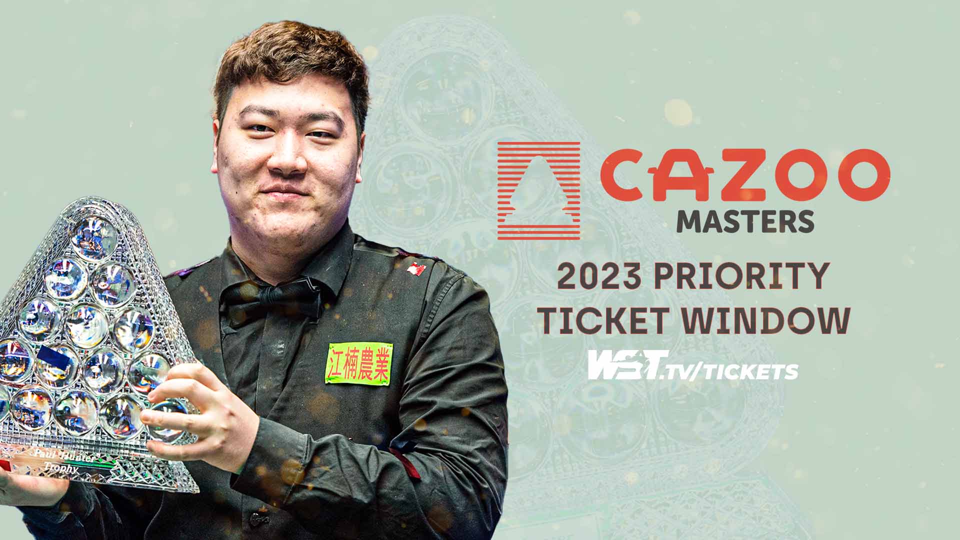 snooker tickets masters 2023