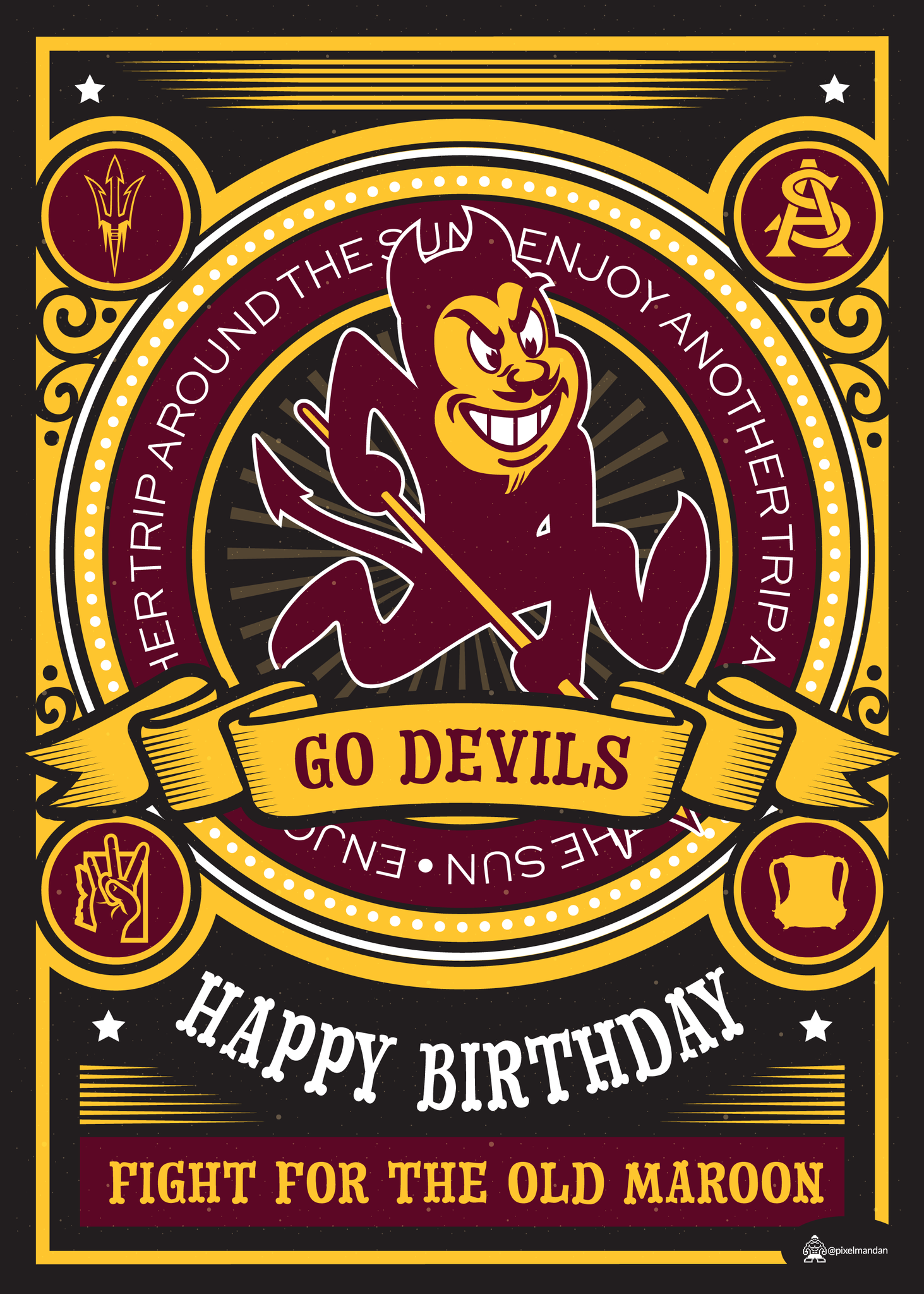 Happy Birthday, Omar Bolden! Go Devils! 