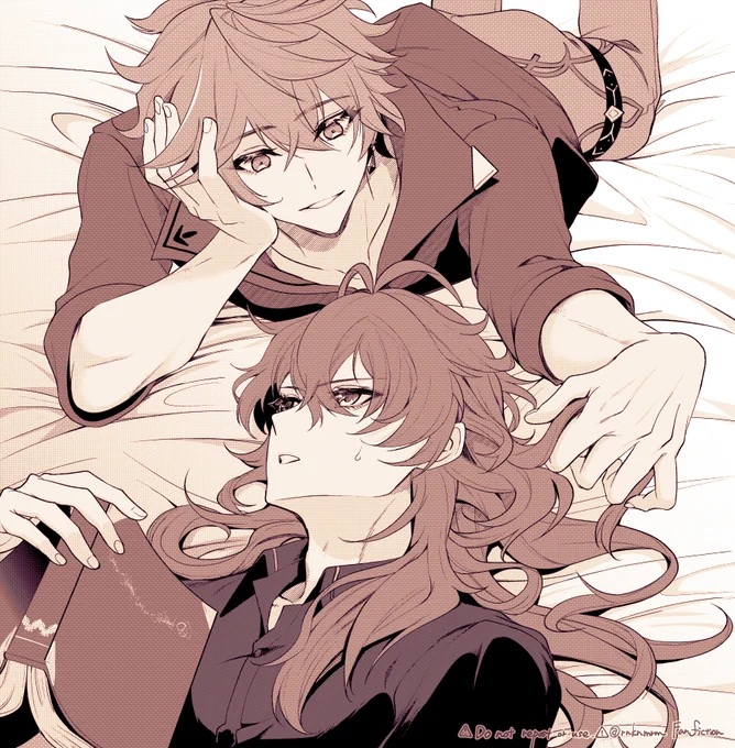 #chiluc #タルディル
「楽しいか?」
「楽しいよ」 