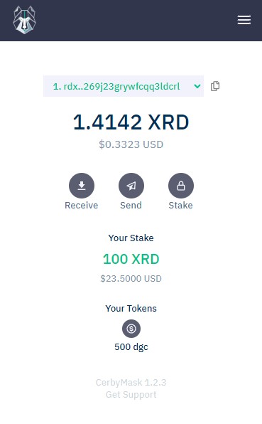 radical.xrd | RadicalStaking.com tweet media