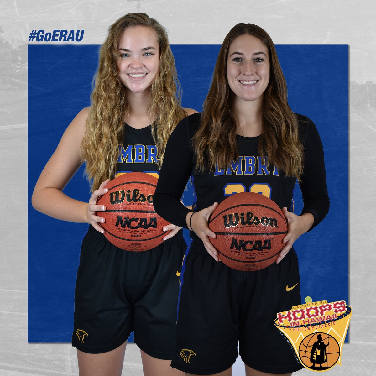 Congrats to Nikki Tucker and Liz Behan on being named to the Hoops in Hawaii Holiday Classic All-Tournament team!