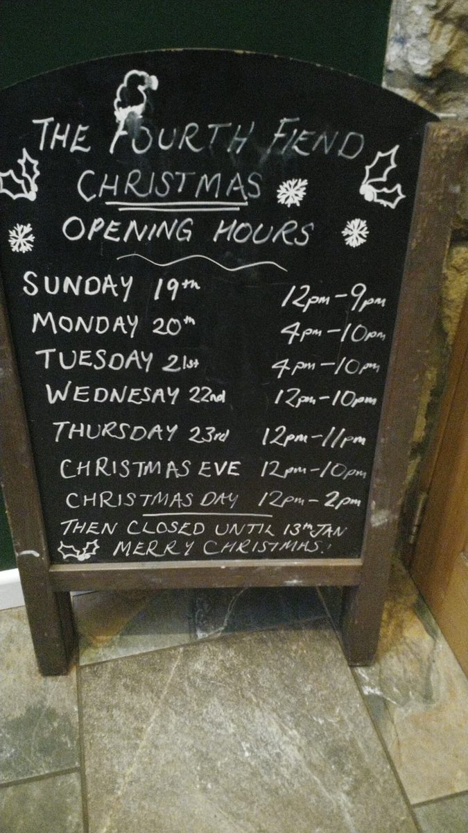 This week's opening hours 
Band on Tuesday 7pm
Pizza Wed &amp; Thurs 12pm till 8pm