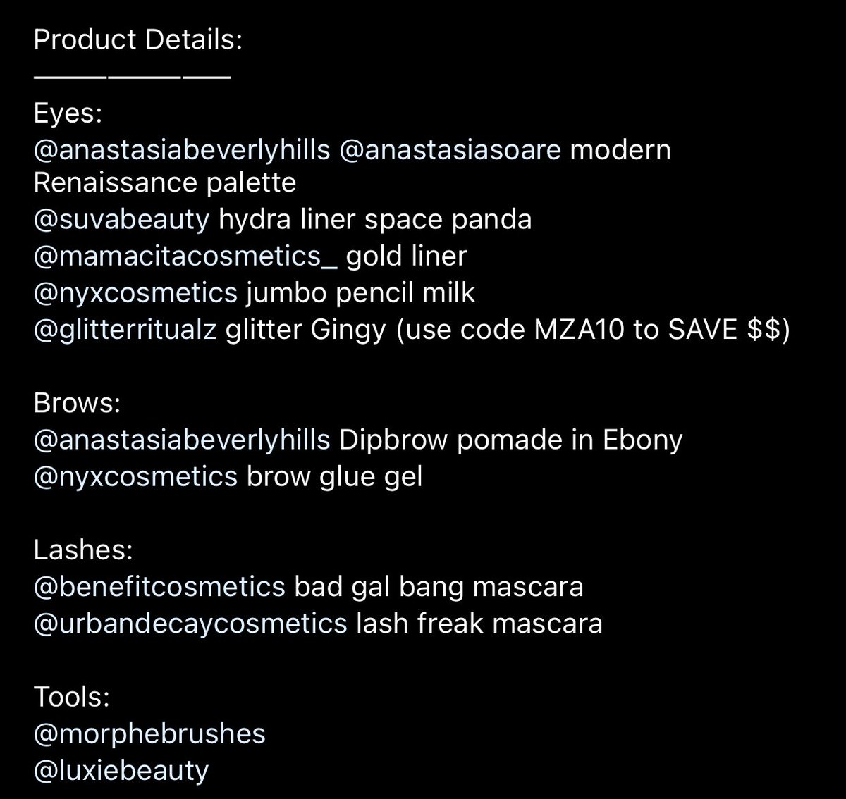 Please RETWEET if you like this ⚪️

<a href="/ABHcosmetics/">Anastasia Beverly Hills</a> @suvabeauty <a href="/NYXCosmetics/">NYX Pro Makeup US</a> <a href="/BenefitBeauty/">Benefit Cosmetics US</a> <a href="/UrbanDecay/">Urban Decay</a> <a href="/MorpheBrushes/">Morphe</a> <a href="/LuxieBeauty/">Luxie Beauty</a> 

IG: instagram.com/p/CXtg5iyrvNi/…