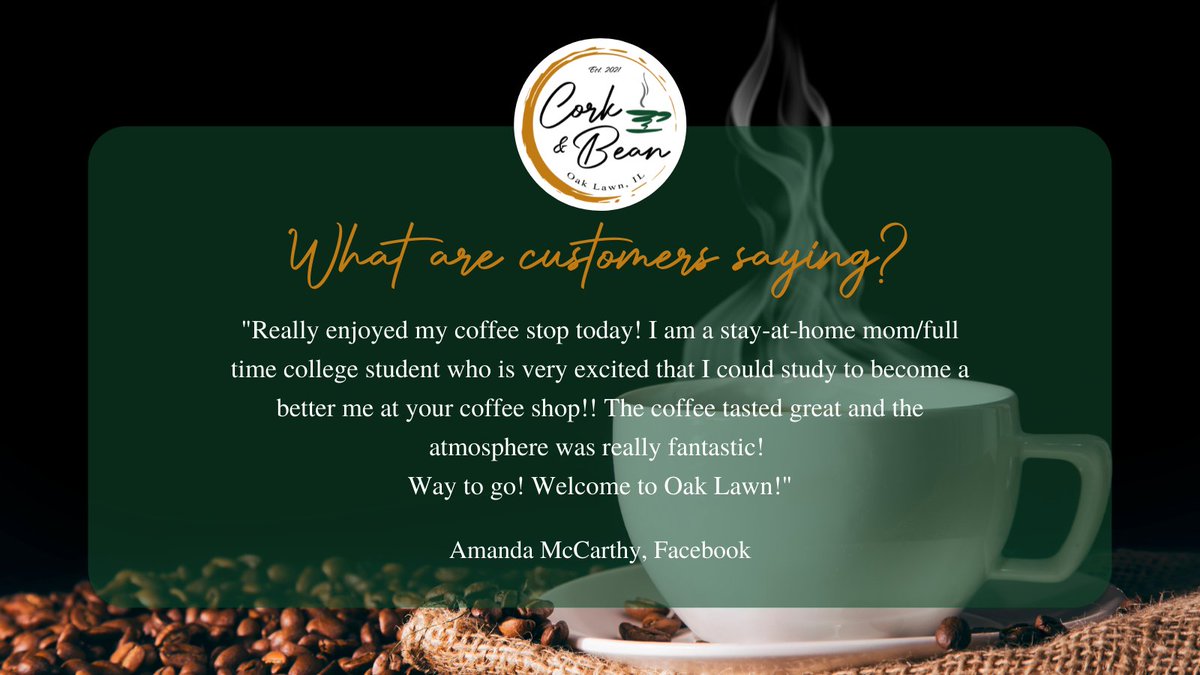 Cork and Bean tweet media