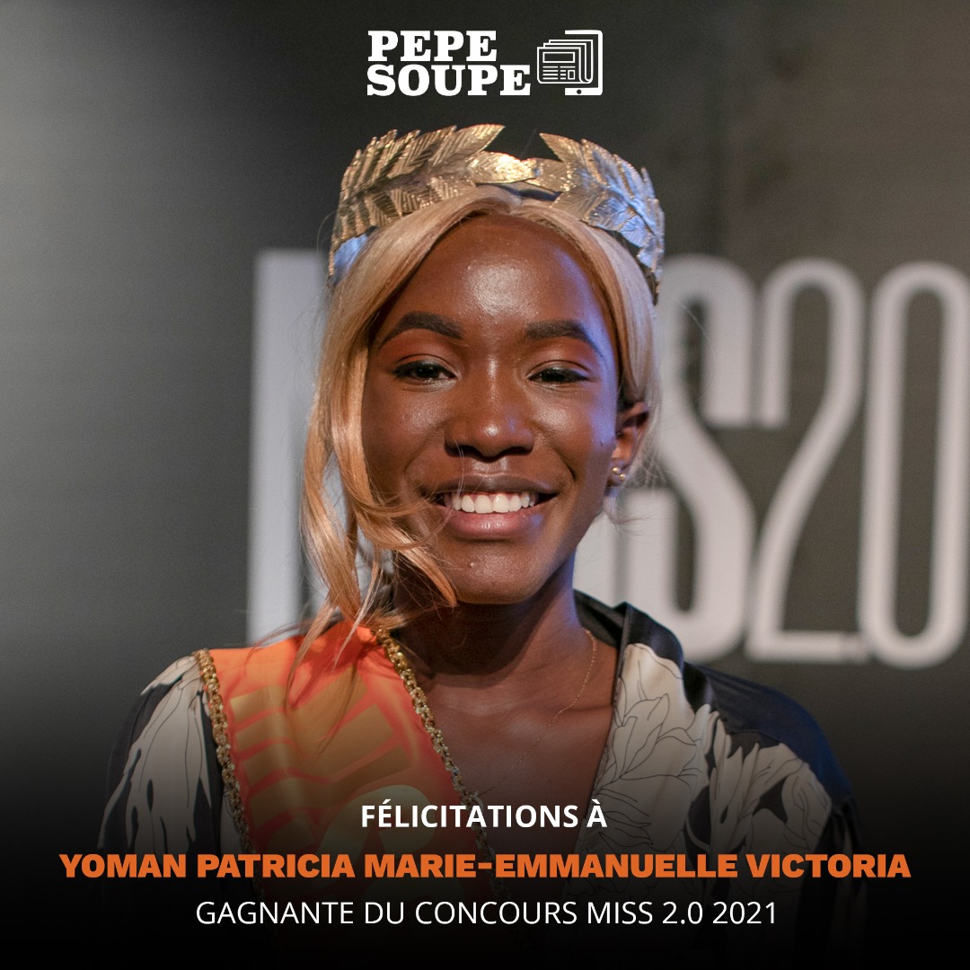 cidigitale's tweet photo. Félicitations à Yoman Patricia Marie-Emmanuella Victoire, #Miss 2.0 édition 2021.
Bravo également aux autres finalistes dont la détermination a pu conduire jusqu'à la finale.
#pepesoupe #cotedivoiredigitale #cidigitale #miss20 #leadership #digital https://t.co/QG0attwj4G