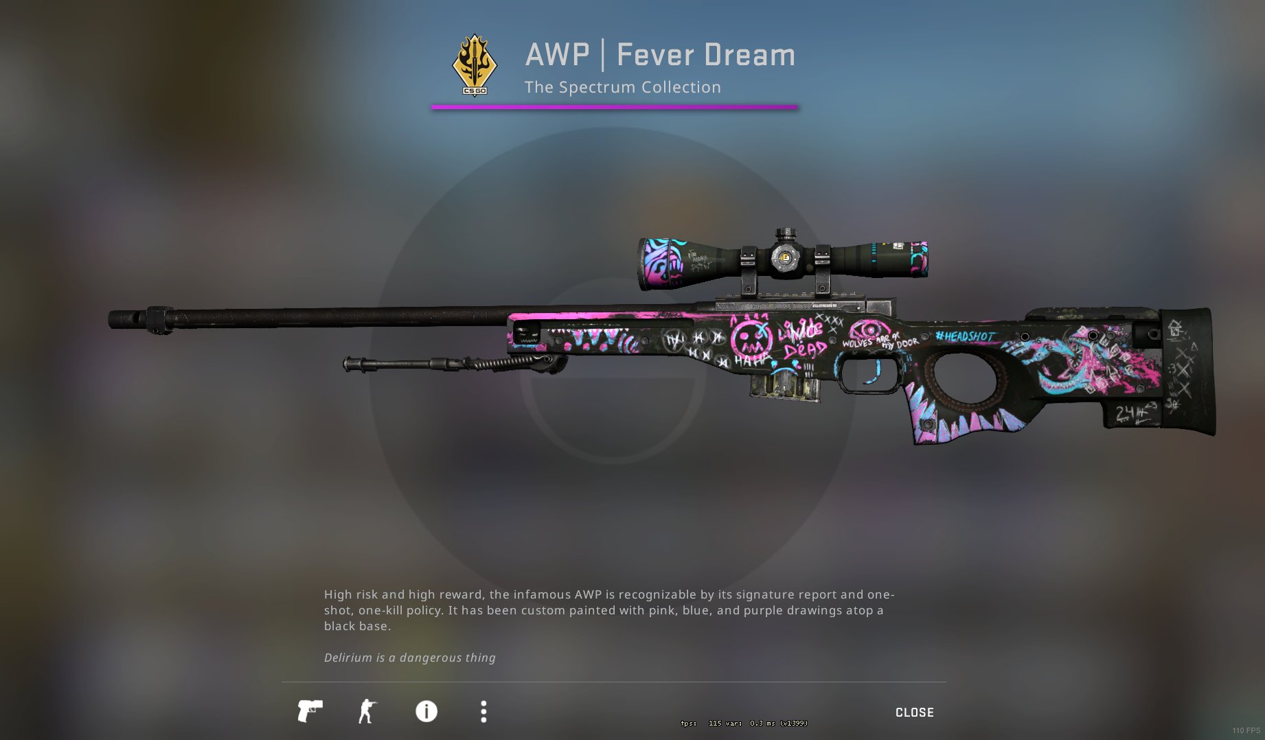 STATTRAK™ AWP | Горячечные грёзы