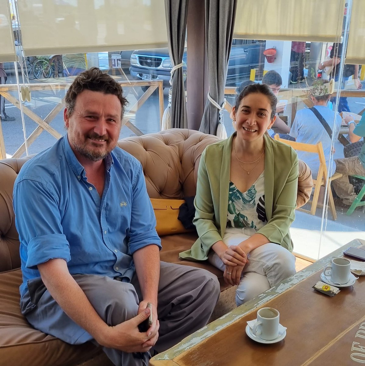 gaby_besana's tweet photo. Me reuní con @SantiagoMacGoey en #Cañuelas, uno de nuestros referentes que no afloja y sigue trabajando por los vecinos. Hablamos del año complicado que termina y de todo el trabajo que queda por delante para cambiar la realidad de nuestros distritos de la Provincia. #Juntos https://t.co/L7mozeXAhf