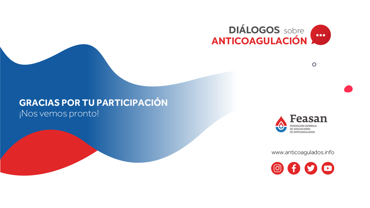 FEASAN_'s tweet photo. Muchas gracias a todxs por uniros al último webinar del año, dedico a hablar sobre calidad e innovación en el control del paciente #anticoagulado. ¡Todavía queda mucho por hacer! 💪
#BuenControl
¡Nos vemos pronto! 😉💪 https://t.co/djf3Ta74NU
