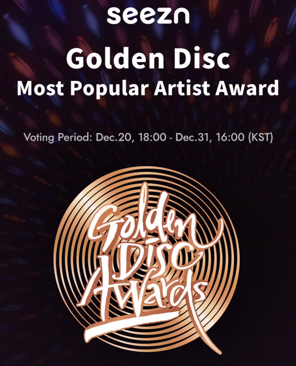 CravitySquad's tweet photo. [INFO]

.#CRAVITY está nominado en los ‘Seezn 2021 Golden Disc’ en la categoría Artista más popular @CRAVITY_twt 

🔗 https://t.co/U3jI9dKCGE

🔸Termina el 31/12 a las 4 pm KST
🔸La categoría es 100% voto de fans
🔸Puedes votar con gmail o facebook
🔸Un solo voto por cuenta https://t.co/Od1181Qcqo