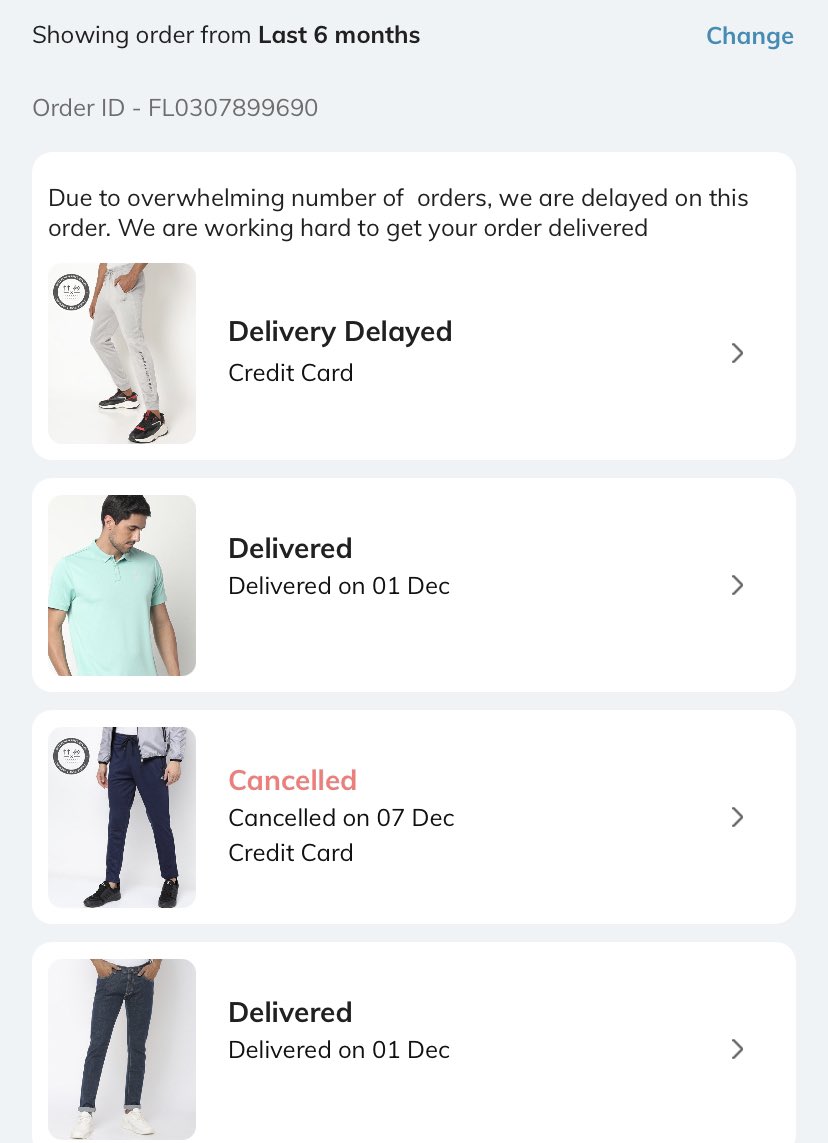 dhavalkjani's tweet photo. @AJIOLife where is order, complainant made 2 times but still not received my items. https://t.co/kbZz1ySGpd