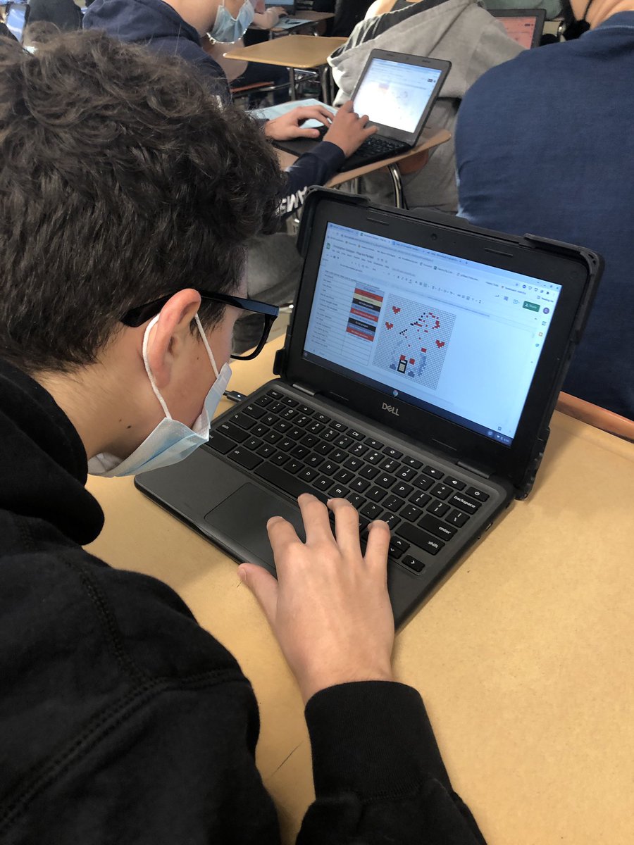 Practicing the present perfect tense with #pixelart #deutschklasse