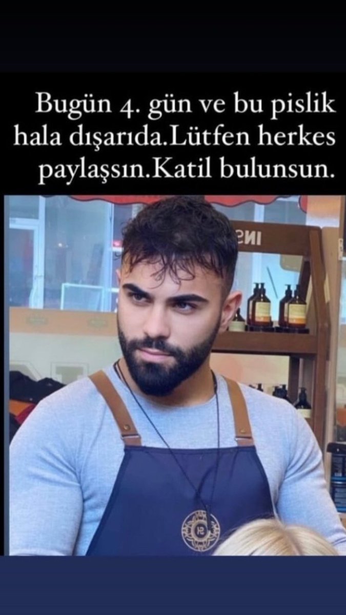 Sevcan_sevc's tweet photo. #YASİNDEMİROKİCİNADALET
Bu şerefsiz yasin demirokun katili ve hala yakalanmadi
#yasindemirokicinadalet 4 gün oldu hala yakalanamadı 😥 #yasindemirokicinadalet
#katilnabiboak 
@istanbul_EGM https://t.co/1aOaM4LBjh