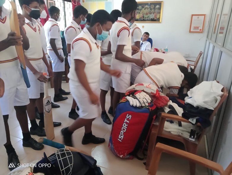 CeylonCF's tweet photo. One of the schools we supported in yesterdays kit donation, Abagamuwa Central College, going through the equipment at their schoolโฆ ๐๐๐ฑ๐ฐ
https://t.co/1ngYk0c5UJ
#CeylonCricketFoundation #SriLanka #GrassRootsCricket #SchoolsCricket #Charity #Foundation #CCFKitDonation https://t.co/mt8wXyQCkd