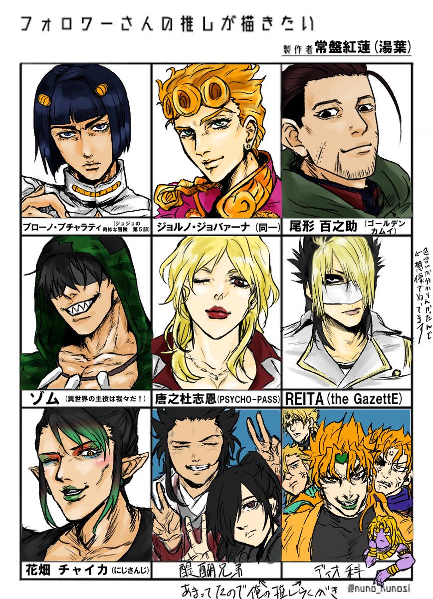 #フォロワーさんの推しが描きたい 
おまたせしてました
色々バランスやら何やらおかしいけどゆるして～ https://t.co/1iqAiyhDAp 