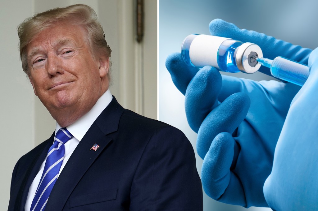 nypost's tweet image. Trump reveals he got COVID-19 vaccine booster shot trib.al/lxoRBFr