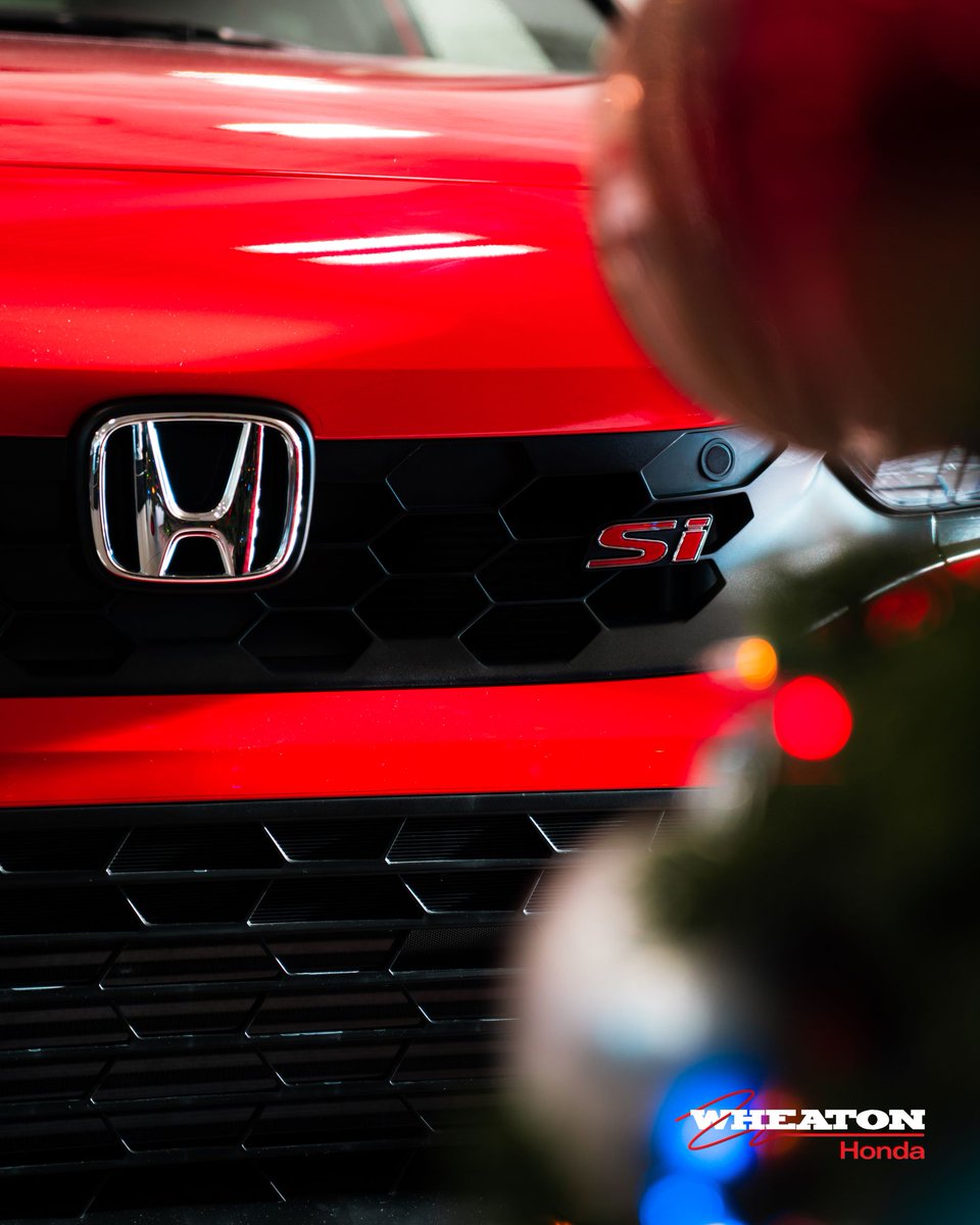 wheaton_honda's tweet photo. It probably won't fit under the tree, but we don't think anyone will mind...😉🎅🎄🎁

We're not your average Honda dealer. Contact us for more info!

#wheatonhonda #hondacivicsi https://t.co/LvINvopXvD