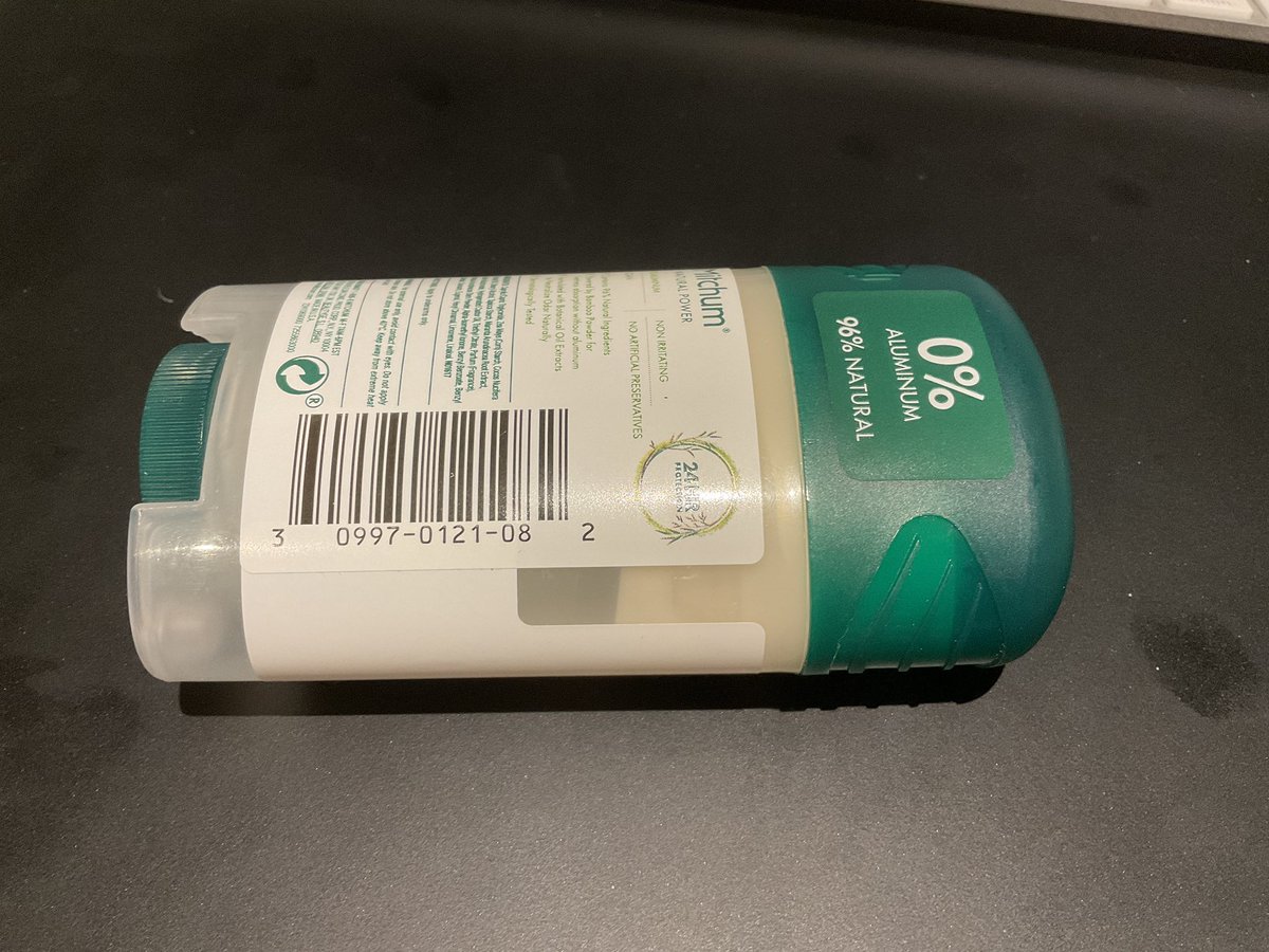 julkemp1's tweet photo. @MitchumUK I thought I would try Mitchum for a change - rather disappointed to find it only half full of product :-(
Either fill it up, or reduce the packaging! https://t.co/RQFWj6A9Sv