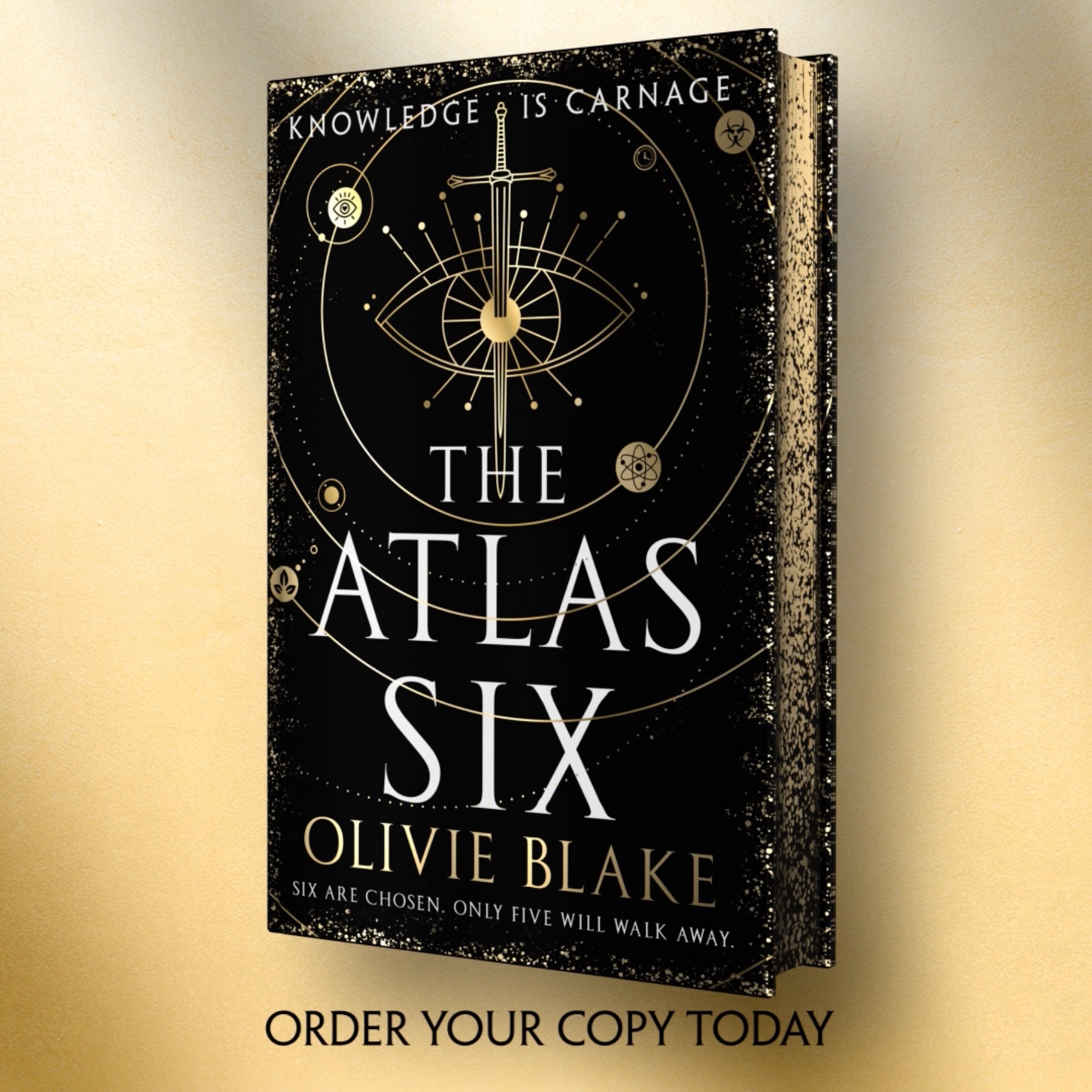 Waterstones on X: We've magical sprayed edges on our Signed Exclusive  edition of @OlivieBlake's The Atlas Six, in which talented young magicians  are invited to an initiation that will change their lives