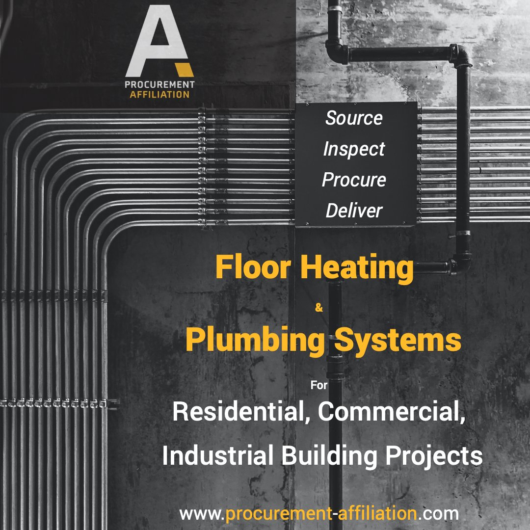 ProcurementAffi's tweet photo. Procurement Affiliation #source #inspect #procure #deliver #floorheating &amp; #plumbingsystems for #residential #commercial #industrial #buildingprojects
https://t.co/n6hVbB3BSK https://t.co/GjCsHLiXpQ