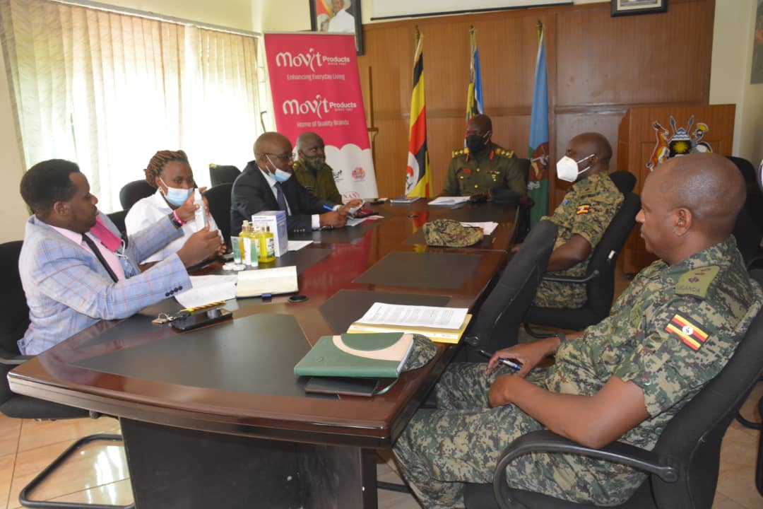 UPDFspokespersn's tweet photo. MOVIT Products Limited today donated sanitizer worth ten million (UGX 10 million) to Uganda Peoples' Defence Forces (UPDF).
https://t.co/ex2l0fsD1c https://t.co/4dKbSkO6kl