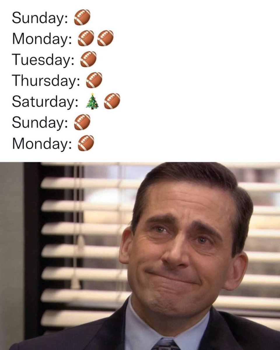 SpiritFingers72's tweet photo. Gonna be a great week!
#nfl #MerryChristmas https://t.co/m30nCoJxUw