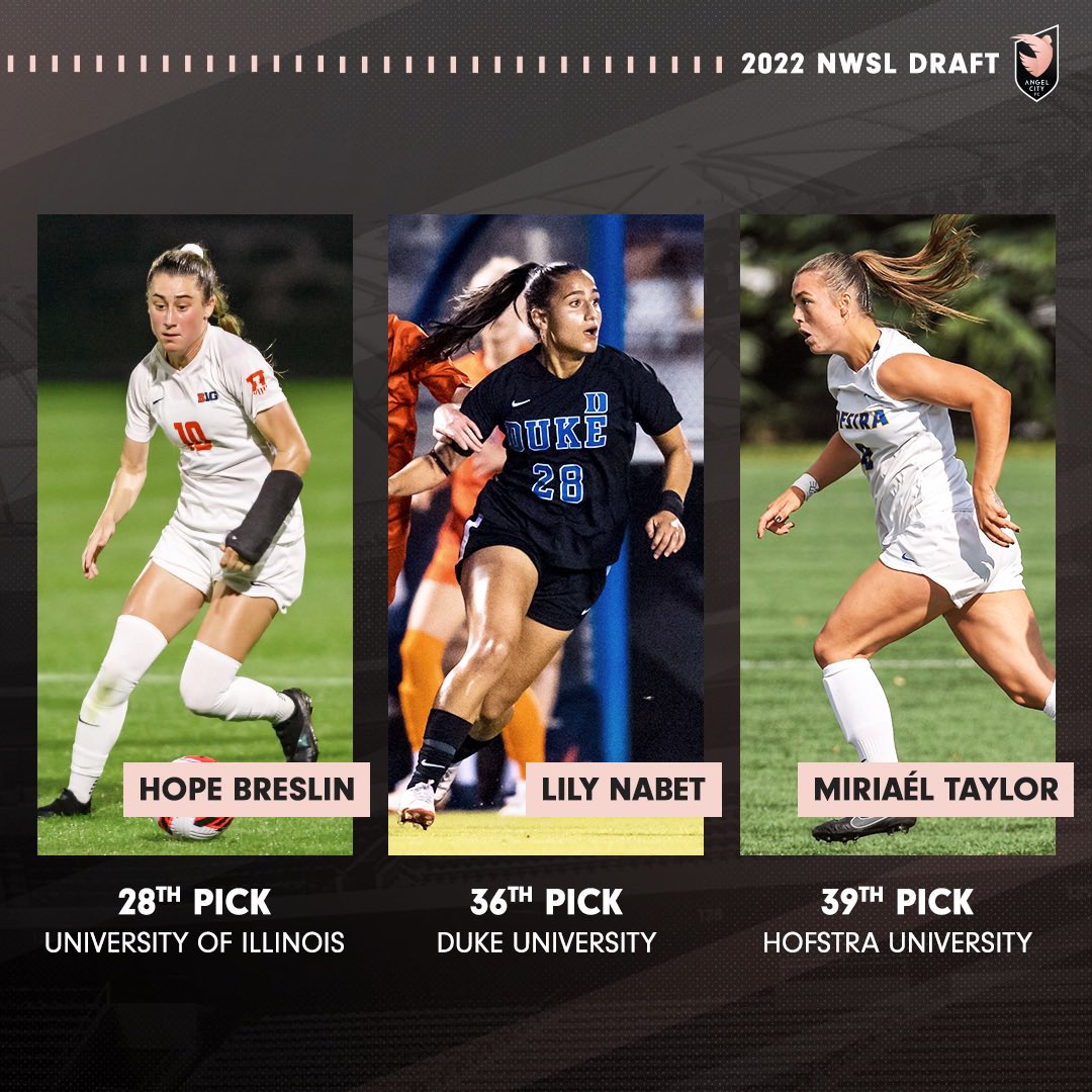 Aaaand that's a wrap! We just KNOW our stadium is going to get loud come 2022... 😎
#WeAreAngelCity #22DaysOfSoccer

Recap of last week’s draft: