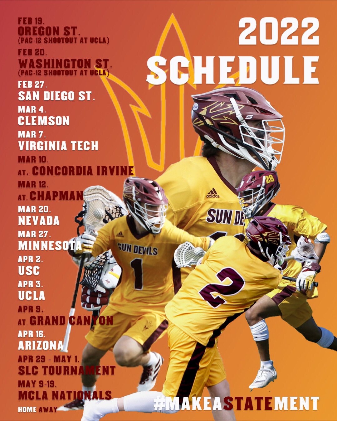 Asu 2022 Schedule Asu Lacrosse (@Asulacrosse) / Twitter