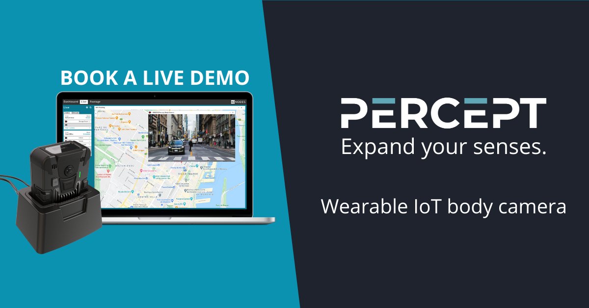 IONODES (@ionodes) on Twitter photo Have you had a chance to see PERCEPT in action?
Discover how PERCEPT can help you and your customers take advantage of the full potential of this Wearable IoT body camera.
Book your live demo with our Technical Sales Team: sales@ionodes.com
#iotsolutions #bodycamera #security Have you had a chance to see PERCEPT in action?
Discover how PERCEPT can help you and your customers take advantage of the full potential of this Wearable IoT body camera.
Book your live demo with our Technical Sales Team: sales@ionodes.com
#iotsolutions #bodycamera #security