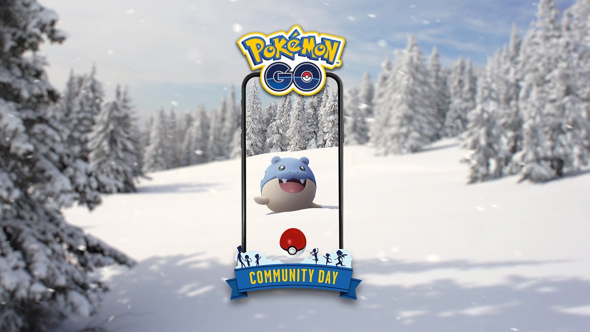 January just got a lot cooler. ❄️😎

Trainers, we’re excited to announce that Spheal will be featured during January #PokemonGOCommunityDay! 

📝 Read more here: pokemongolive.com/post/community…
