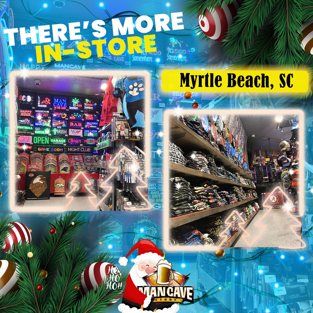 my_mancavestore's tweet photo. Don’t forget to pick yourself up something nice for your troubles. Broadway at the Beach and Coastal Grand Mall are two of our five homes, so come on down or find one closer to you! #mancave #mancaveideas #mancavegarage #Coastal #MyrtleBeach #mancavestore #HappyNewYear https://t.co/F82Ium1UT5