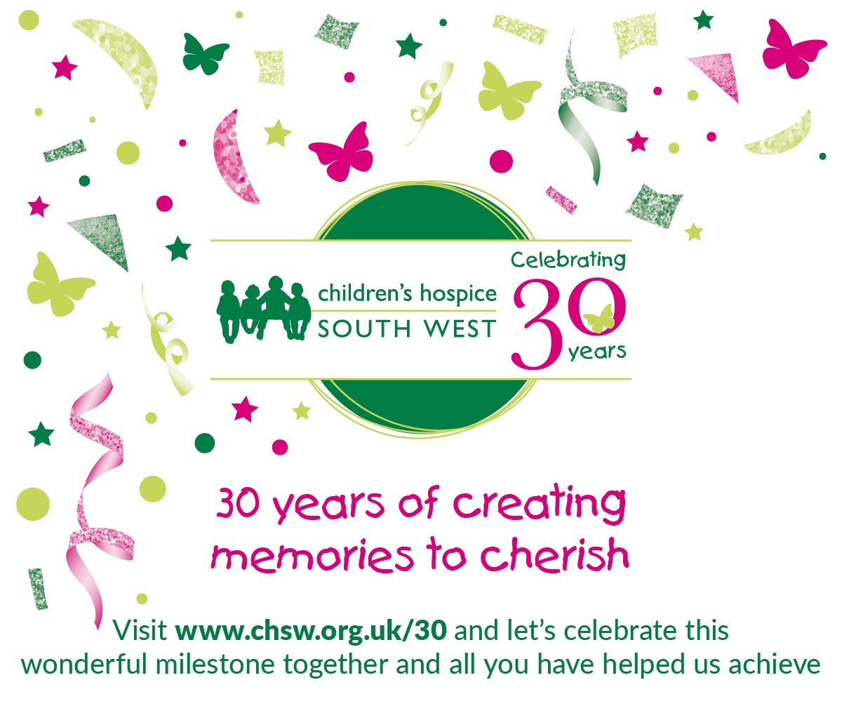 CHSW's tweet photo. Tune into @BBCCornwall at 6.15pm tonight to hear our Director of Fundraising Paul @paulkairos speaking to @TiffyTrus about the last 12 months and how we have celebrated 30 years of CHSW! #chsw30 https://t.co/N9Zca1F5UL