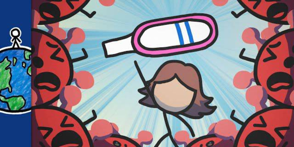 LabXchange's tweet photo. Can pregnancy tests help beat COVID-19? @MinuteEarth digs deeper in this video: https://t.co/KNkv1ZbmBN
#DailyLabXchange #ScienceTwitter #Coronavirus #Biotech https://t.co/VpXtzXTywN
