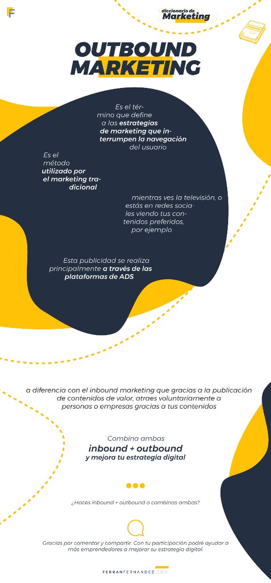 ffernandez_es's tweet photo. ¿Haces outbound marketing?
#outbound #marketing https://t.co/sOlNlSLS20