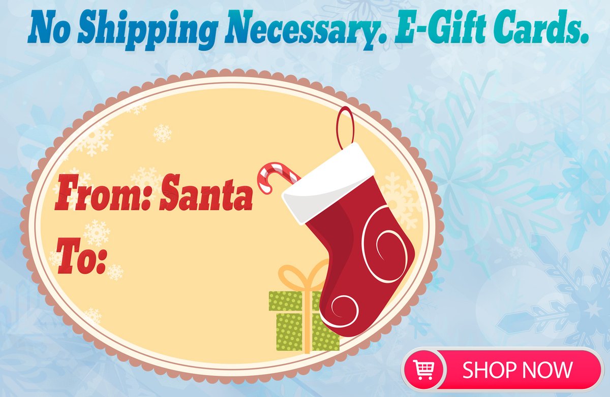 BuddiesProShop's tweet photo. A quick and easy gift for those last minute shoppers.  No shipping delays and any amount needed. The e-gift card is sent within moments of completing the order.

https://t.co/tvpvCcMgee

#lastminute #giftcard #egift #santa #bowling #bowlingball #bowlingshoe #bowlingbag #buynow https://t.co/AnSIECH1cM