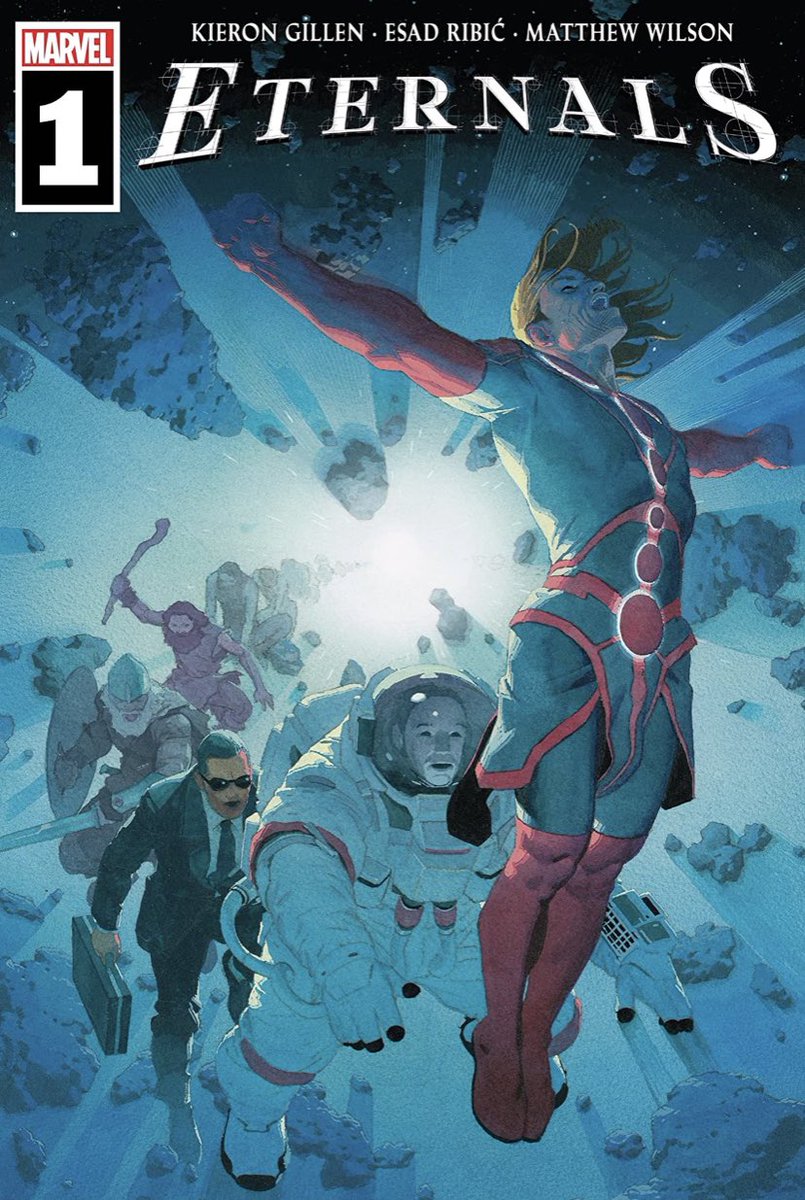 dano_cosmic's tweet photo. Excellent interview with @kierongillen on @sktchdcomicโs #OffPanel podcast by @slicedfriedgold. In particular the discussion about Gillenโs #Eternals comic was fascinating!
โจ
Link -> https://t.co/1SeAhaBOxp
โจ
#Eternals #1 (Vol. 5, 2021) cover by #EsadRibic
โจ
#MarvelCosmic https://t.co/olknQCnRzD