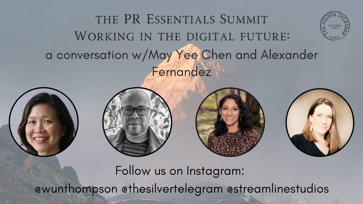 Ronjini's tweet photo. Join us at 1:00 pm PT! How will the Metaverse affect media, collaboration, and how we navigate business? Register FREE here: https://t.co/pML0lPeNWW
#Metaverse
#PR #media #Webinar #marketing #futureofworking https://t.co/SwBb2Gr5qo