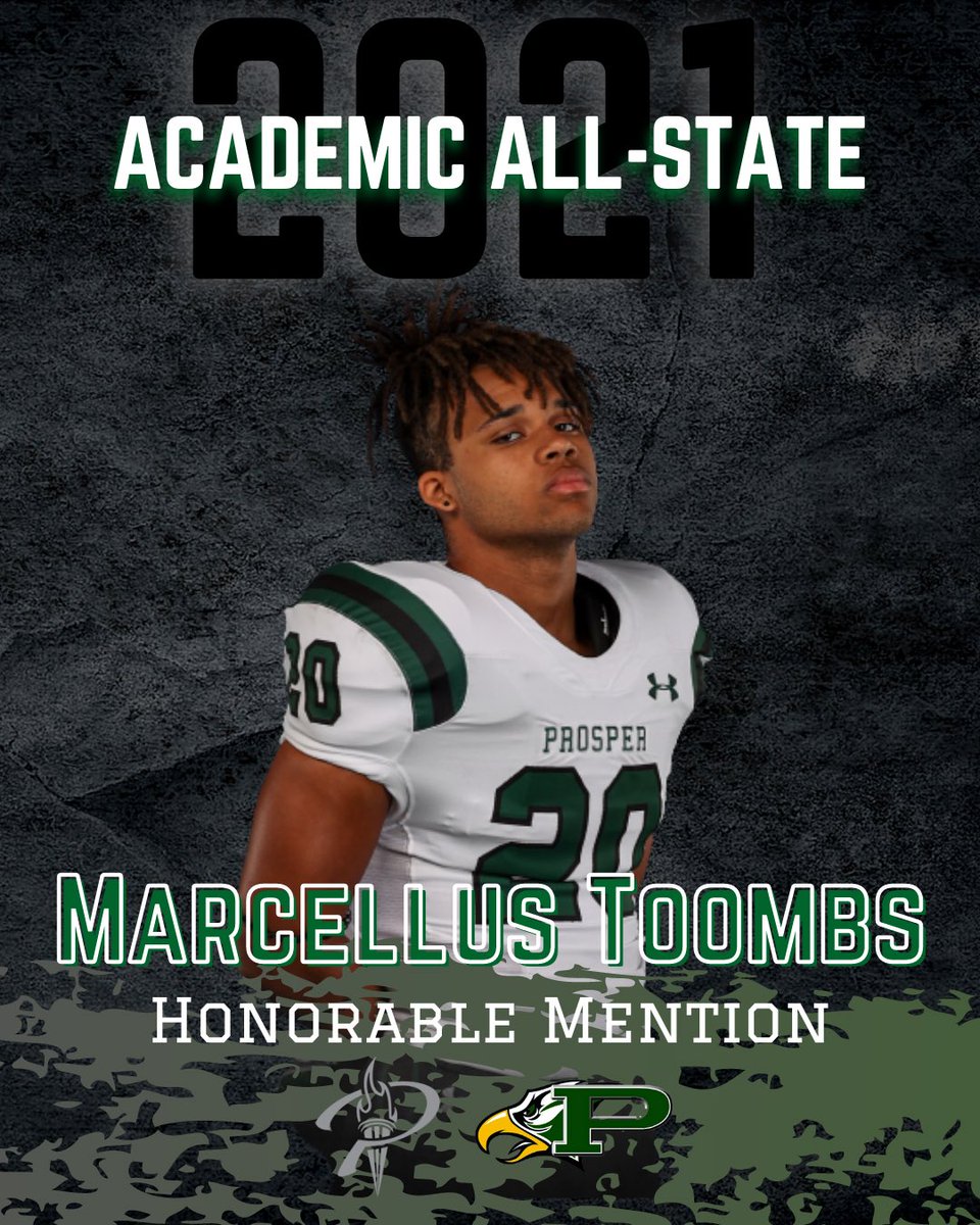 ProsperEaglesFB's tweet photo. Congrats Marcellus Toombs! 
@MarcellusToombs 
🦅🏆🥫🏴‍☠️
#DYJ #BringTheSauce #TheShip 
📸: @_neenasidhu https://t.co/683DHQgX1o