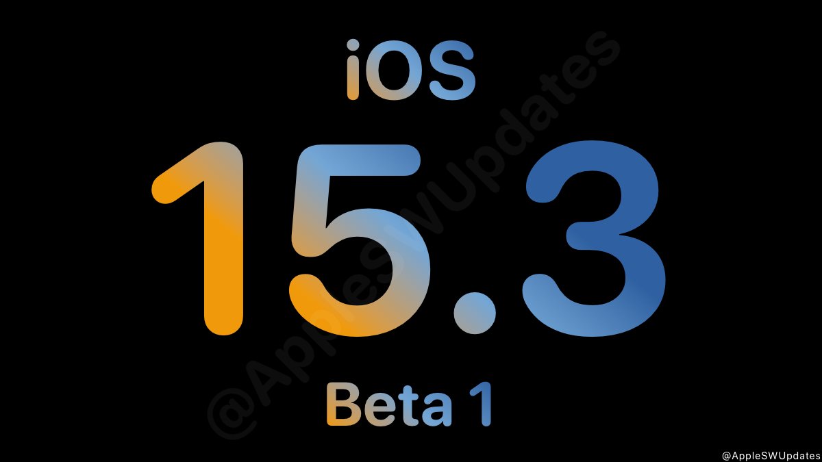 iSWUpdates's tweet image. iOS 15.3 Public Beta 1 (19D5026g) has been released. #iOS153 #iOS153PublicBeta1