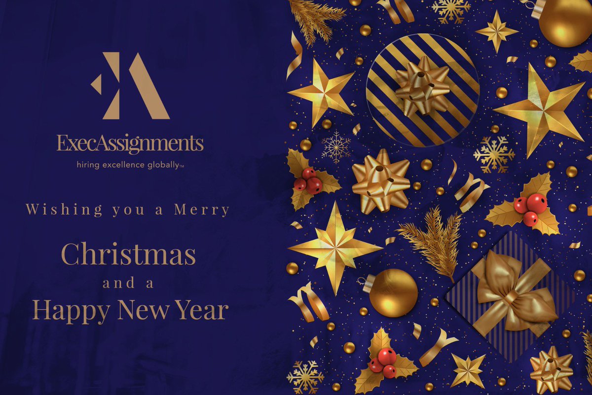 ExecAssign's tweet image. To all I connected with this year and before the season starts in earnest may I wish you all a Merry Christmas and a Happy New Year 🎅🏼

Please let me know if can be of assistance in 2022 and please feel free to contact me at mmclean@exec-assignments.com