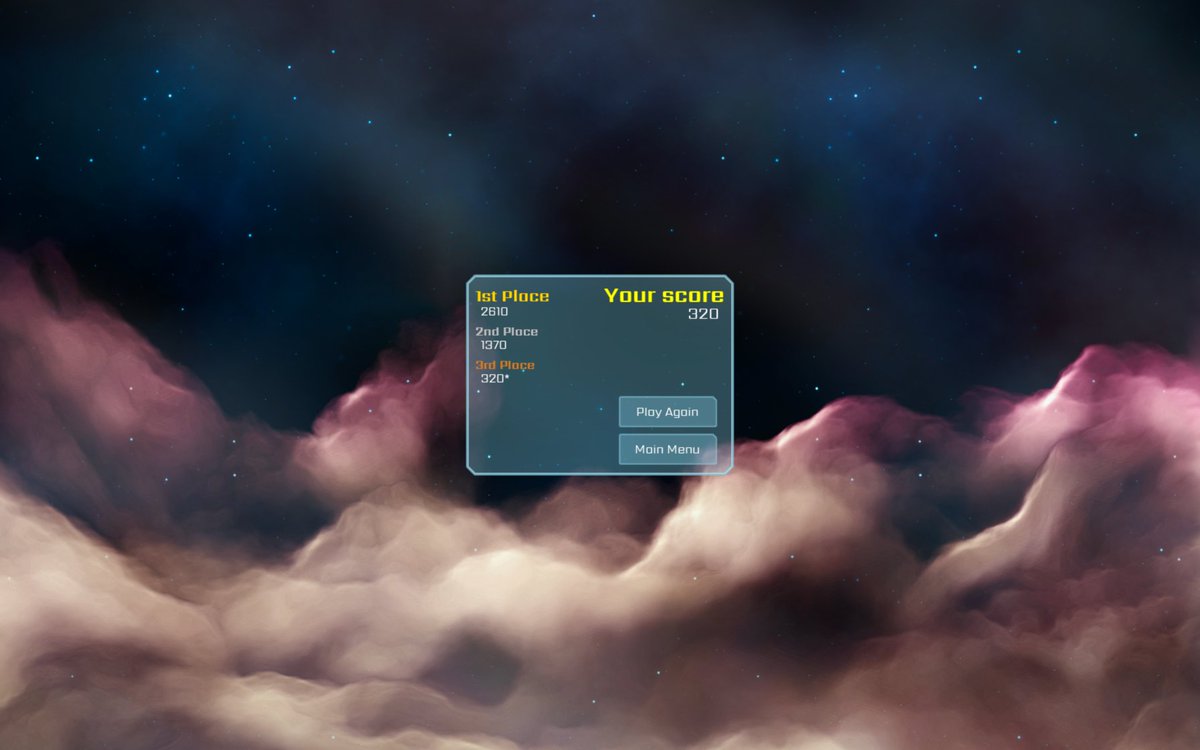ObscurelyMe's tweet photo. Released a day early! A new alpha release of Ultra Cosmo Invaders is now live on @itchio This new update features an overhaul of the space graphics, title screen, and high score menus. New dev blog to follow from this #indiedev #gamedev 

https://t.co/UGCZInbXpP https://t.co/3o4hT4OV5N